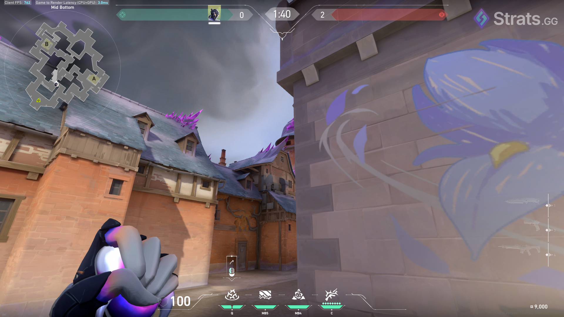 Razorvine for top mid
