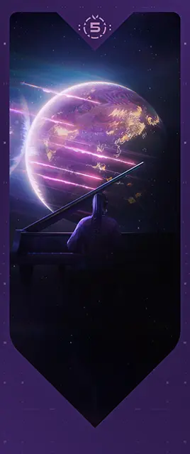 5 Years: Ade On Keys Card