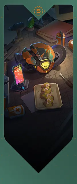 5 Years: The Color of the Town Card