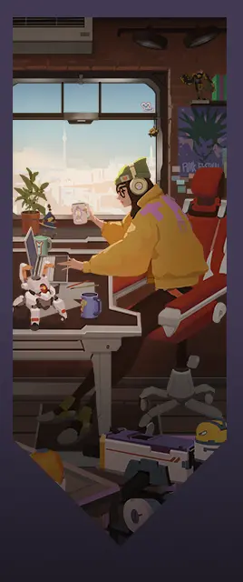 Chill-joy Card large art