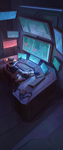 Night Shift Card large art