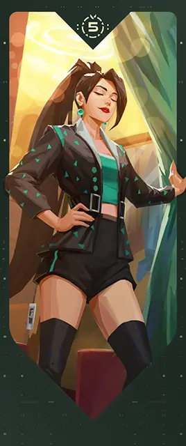 5 Years: Night Out Card large art
