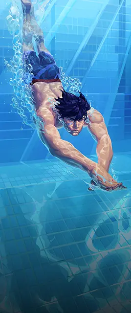 Dive In Card large art