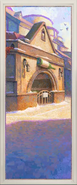 Brushstroke // Corrode Card large art