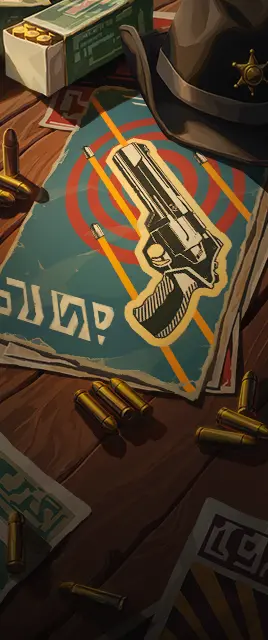 Sheriff's Station Card large art