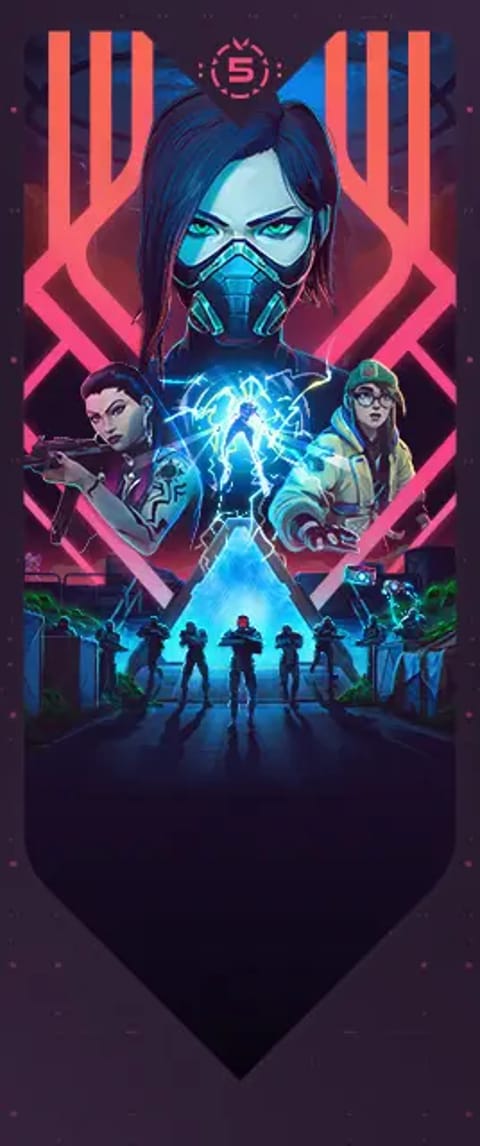 5 Years: Shattered Card large art