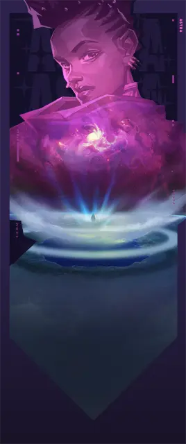 Cosmic Origin Card large art
