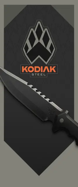 Kodiak Steel Card large art