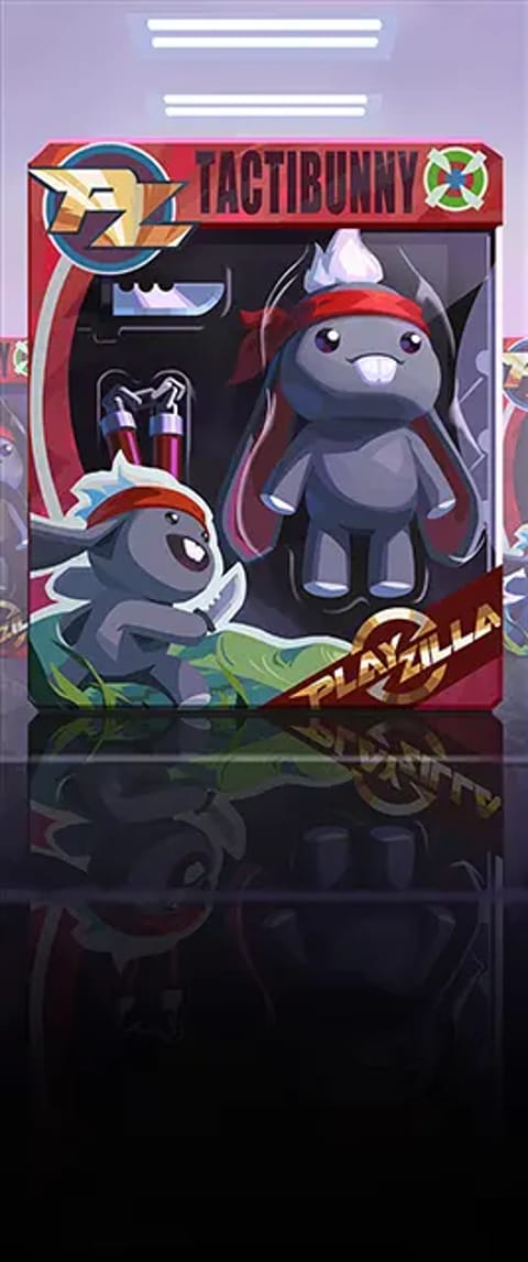 Playzilla Tactibunny Card large art