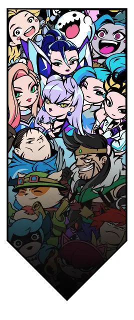 Doodle Buds // League of Legends Card large art