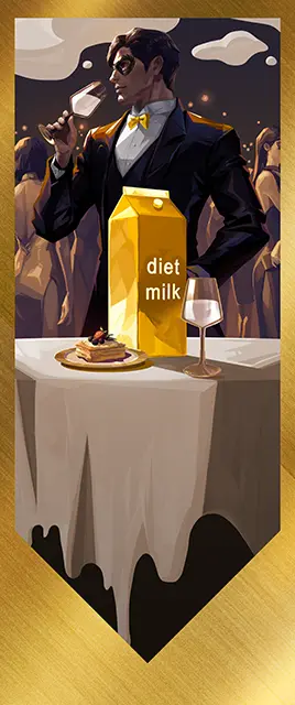 Epilogue: Diet Milk Card large art