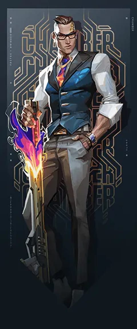 VALORANT Chamber Card large art