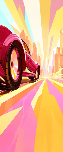 Crash Out Card large art
