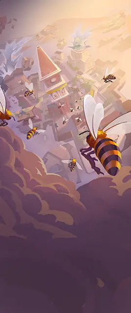 Bumble Brigade Card large art