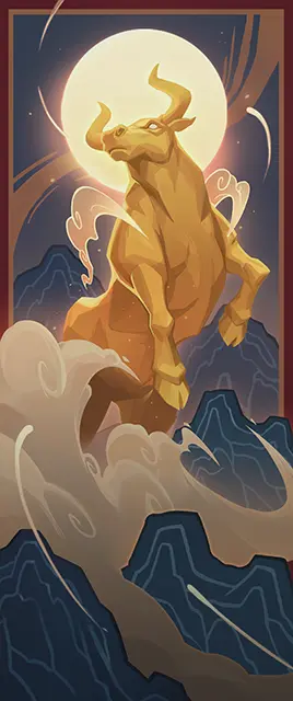 Celestial Card large art