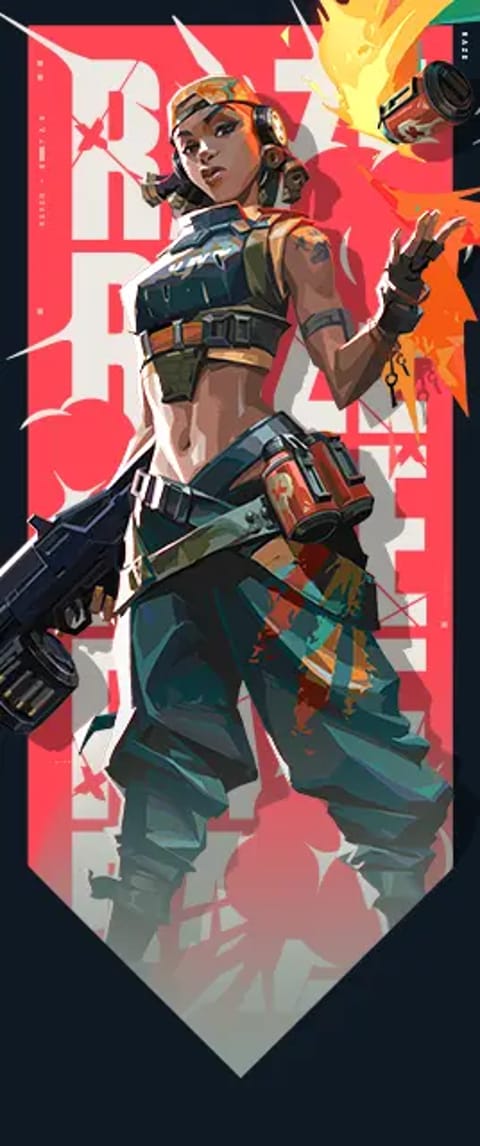 VALORANT Raze Card large art