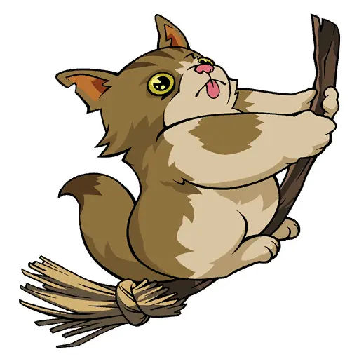 Mance on a Broom Go Zoom Spray