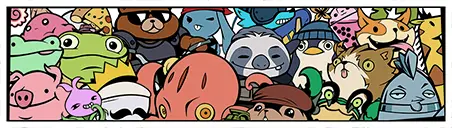 Doodle Buds // Tactifriends Card wide art