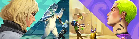 VERSUS // Deadlock + Gekko Card wide art