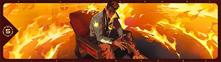 5 Years: Redemption Card wide art