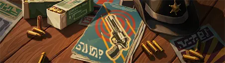Sheriff's Station Card wide art
