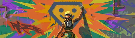 Bomb Buddy Card wide art