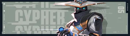 VALORANT Cypher Card wide art