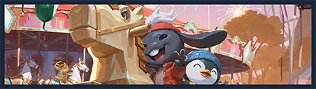Slack Off on Horse Card wide art