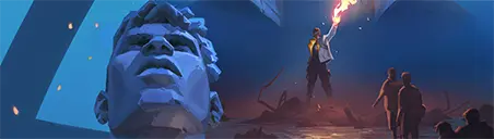 Garden of Heroes: Phoenix Card wide art