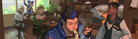 While It's Hot Card wide art