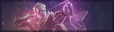 Written in the Stars: Sova Card wide art