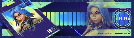Neon ID Card wide art
