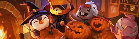 Halloween Bash Card wide art