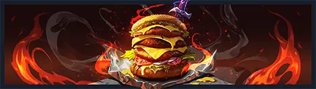 HURMBURGER Card wide art