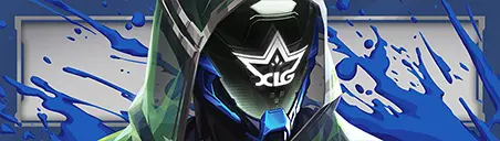 VCT25 x XLG Card wide art