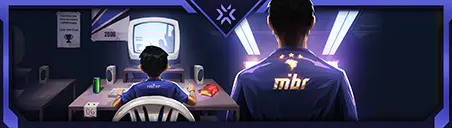 VCT x MIBR Card wide art