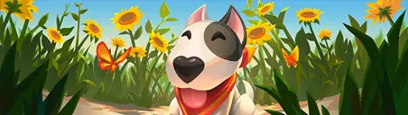 Good Boy Card wide art