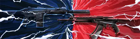 VERSUS // Vandal + Phantom Card wide art