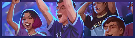 Champions 2022 NICE! Card wide art
